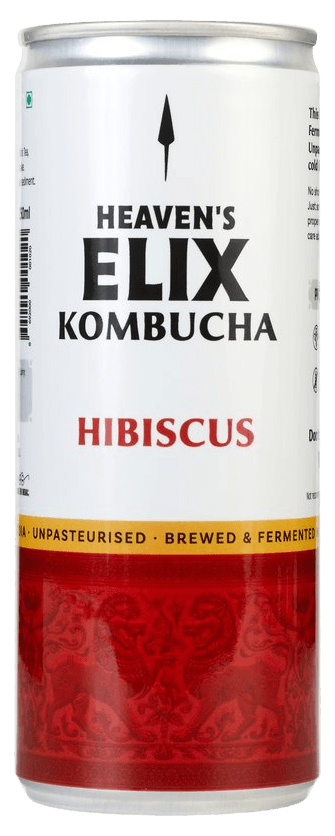 Heaven's Elix Hibiscus Kombucha