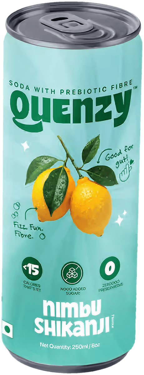 Nimbu Shikanji Prebiotic Soda